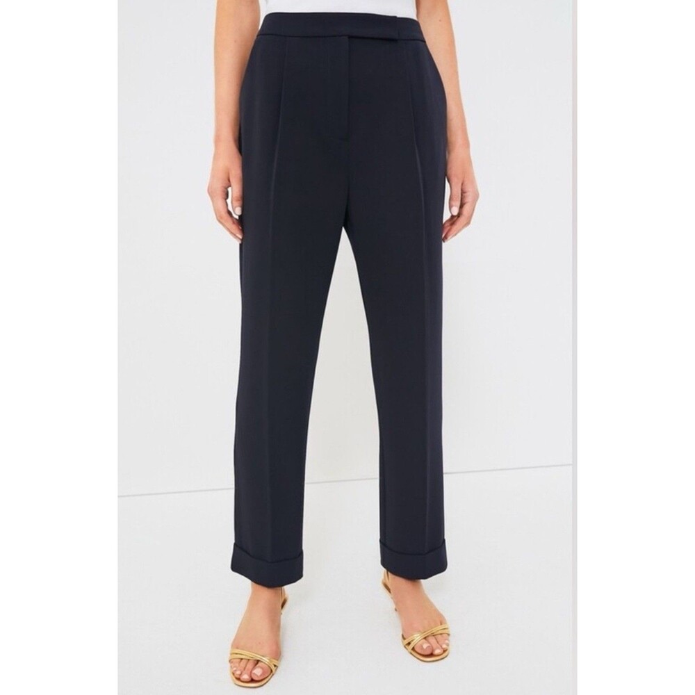Tuckernuck Navy Duncan Pleated Trouser Pants Size 4 Workwear NEW